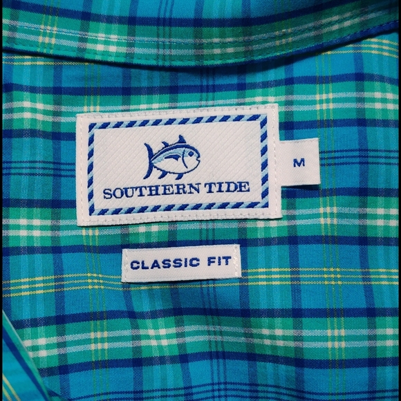 Southern Tide men's button down shirt size medium - Picture 8 of 11